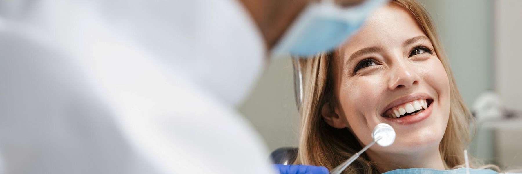 Patient at dentist for gum disease treatment in Milwaukee
